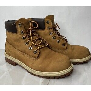 Timberland Primaloft 200 Gram Boots Big Boys Size 7 Wheat 14949 Nubuck Leather